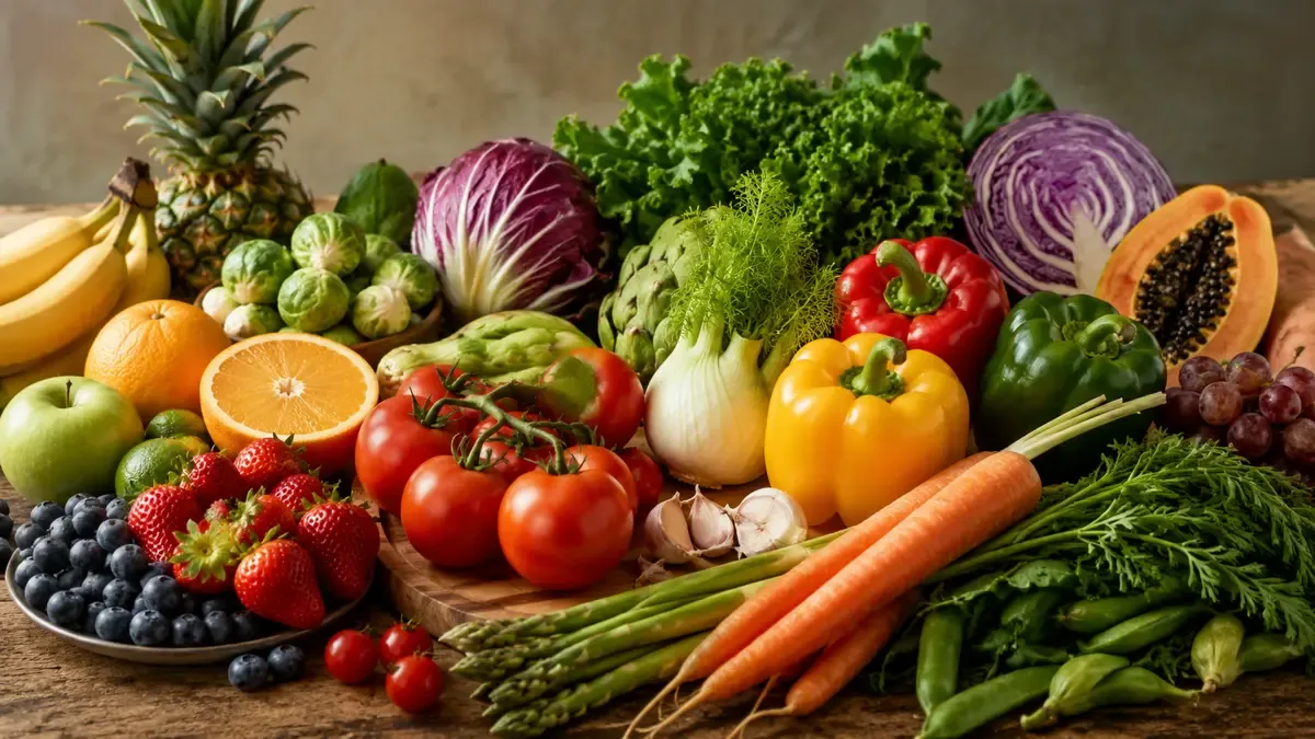 Frutas y verduras de estación