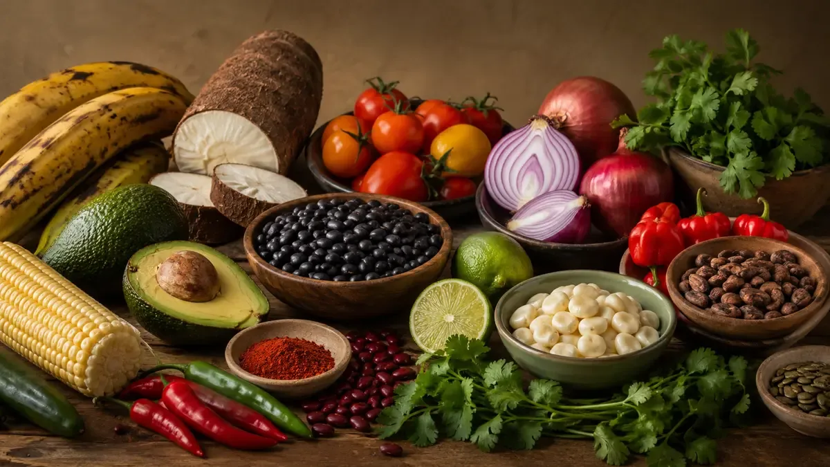 Ingredientes de la gastronomía latinoamericana